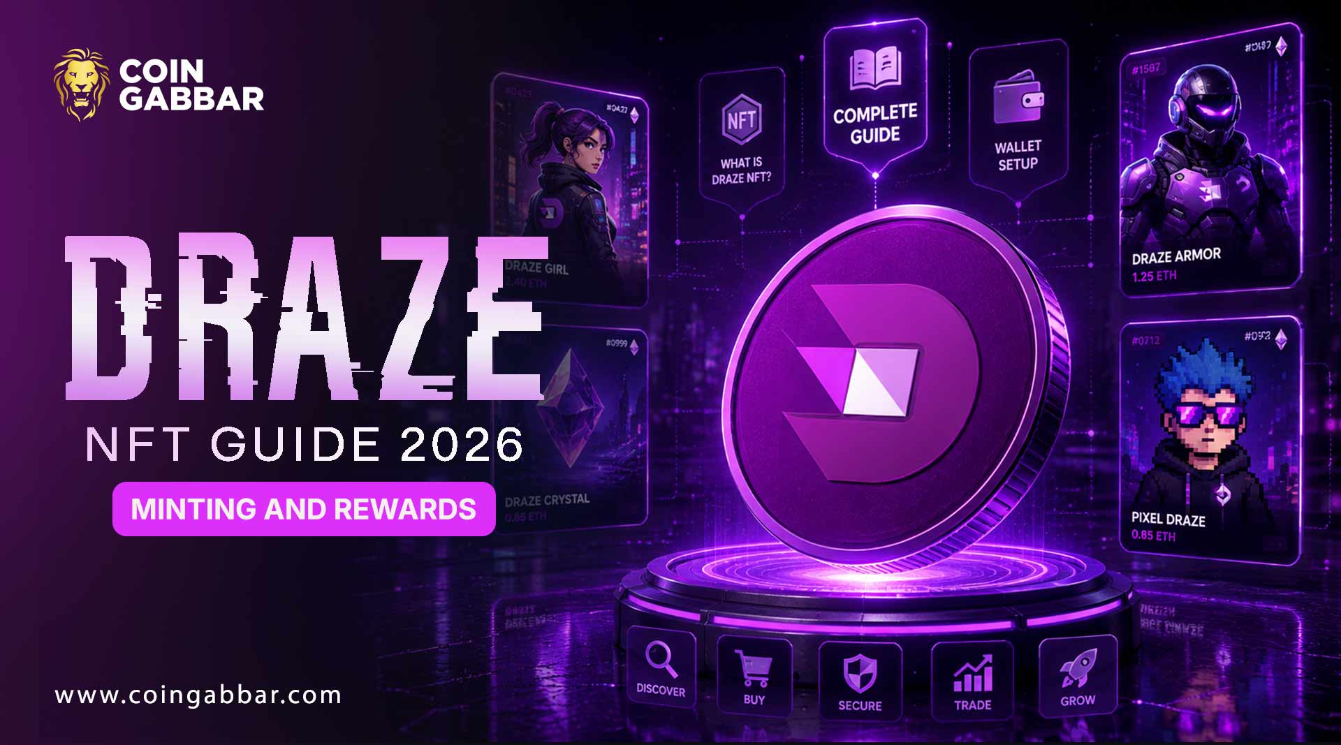 Draze NFT Guide 2026: How to Mint NFTs, Earn XP and Unlock Rewards