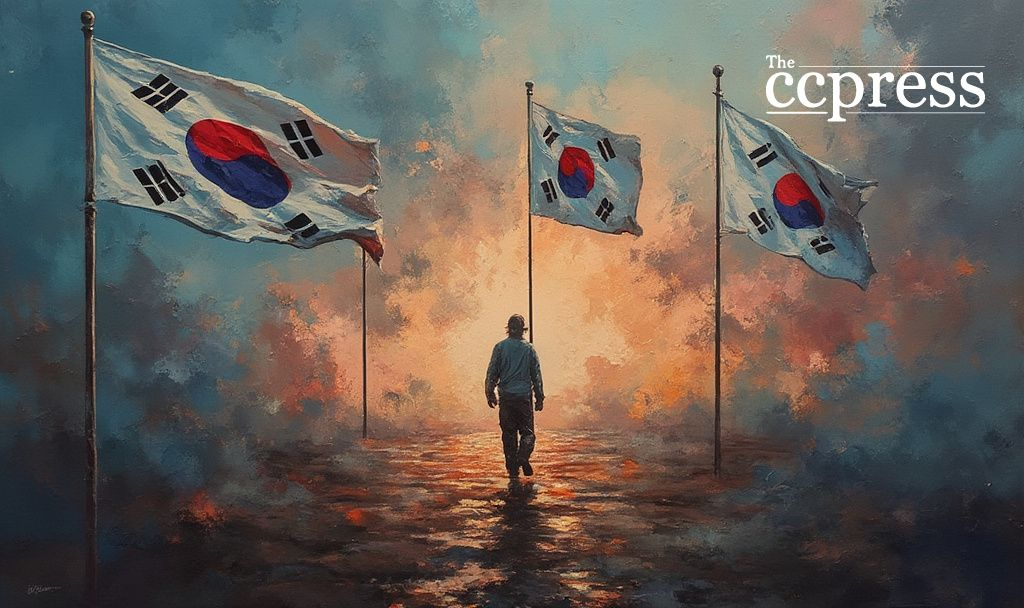 Chart illustrating the impact of South Korea's tariff decision on crypto market volatility.