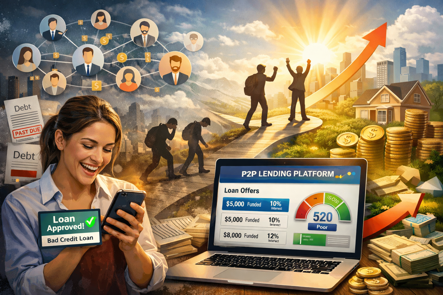 The Ultimate Lifeline: 6 Critical Ways P2P Bad Credit Loans Can Transform Your Financial Future