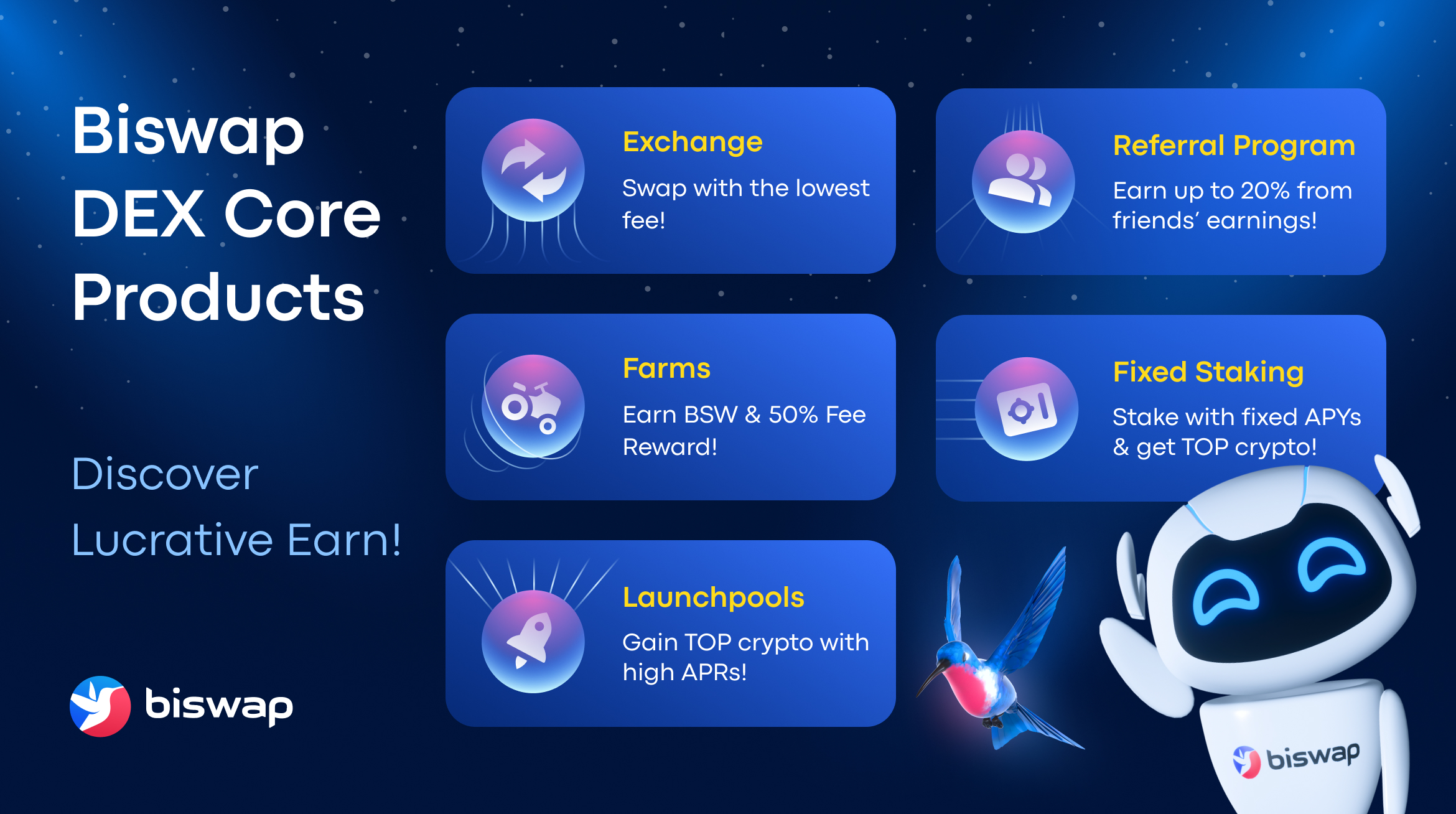 Join Biswap | 2nd Largest DEX on BNB Chain!