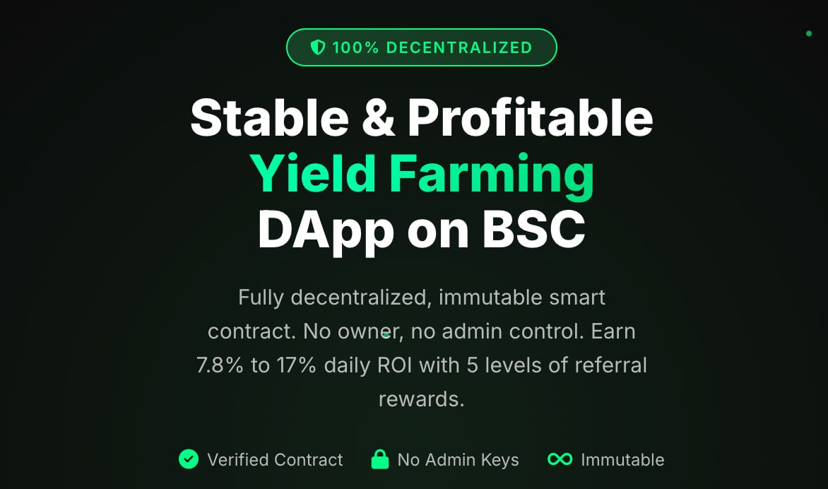 Market Analysis: BNBCapital's Immutable Protocol Offers 239% Returns with Zero Administrative Risk