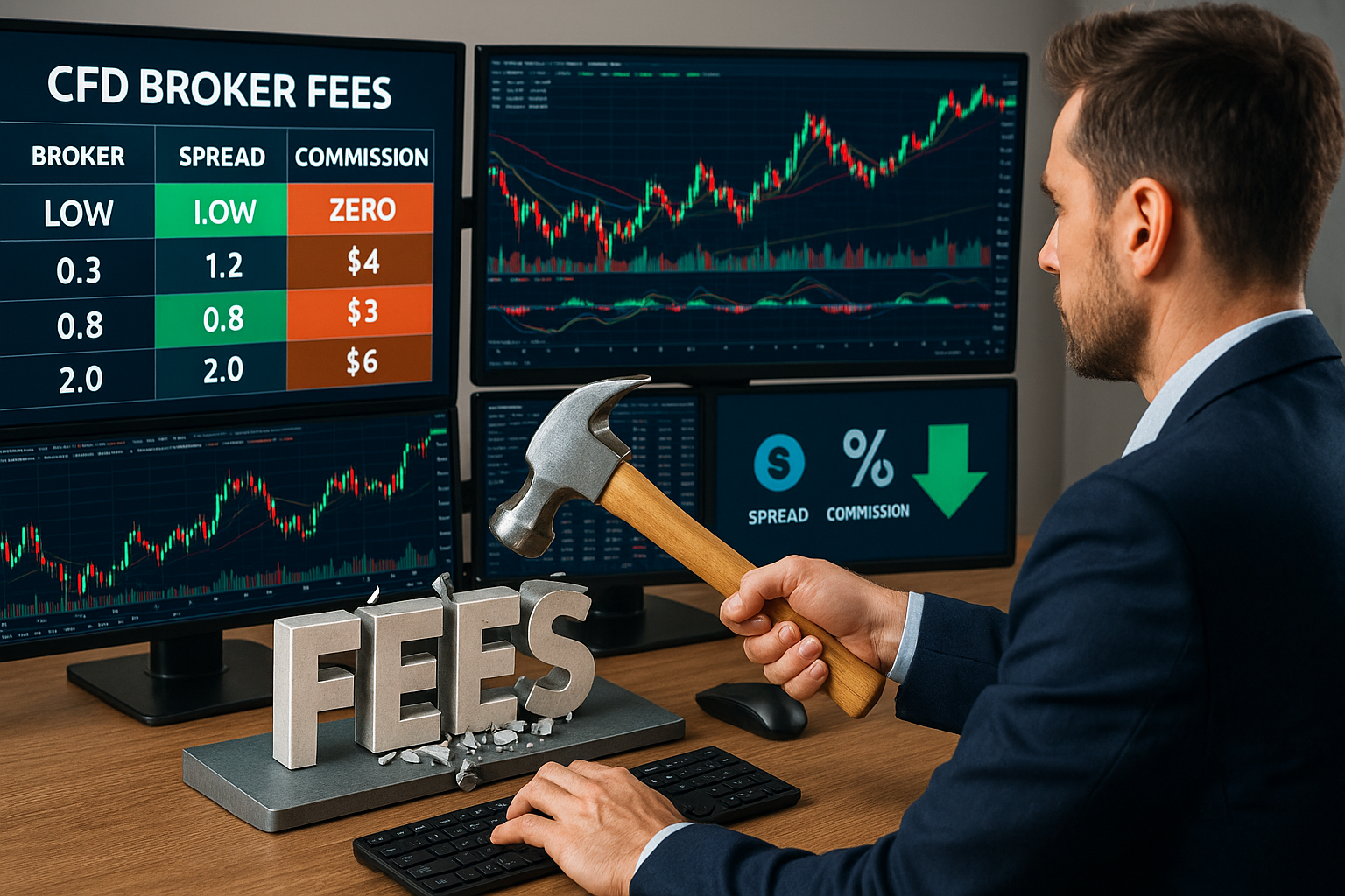 The Ultimate Breakthrough: 7 Brutally Low-Fee CFD Brokers That Crush Hidden Costs