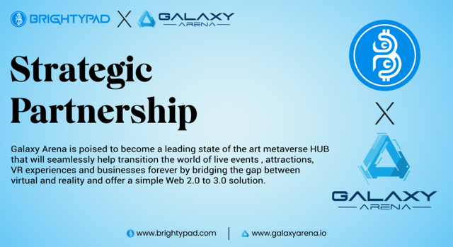 BrightyPad 🤝 Galaxy Arena