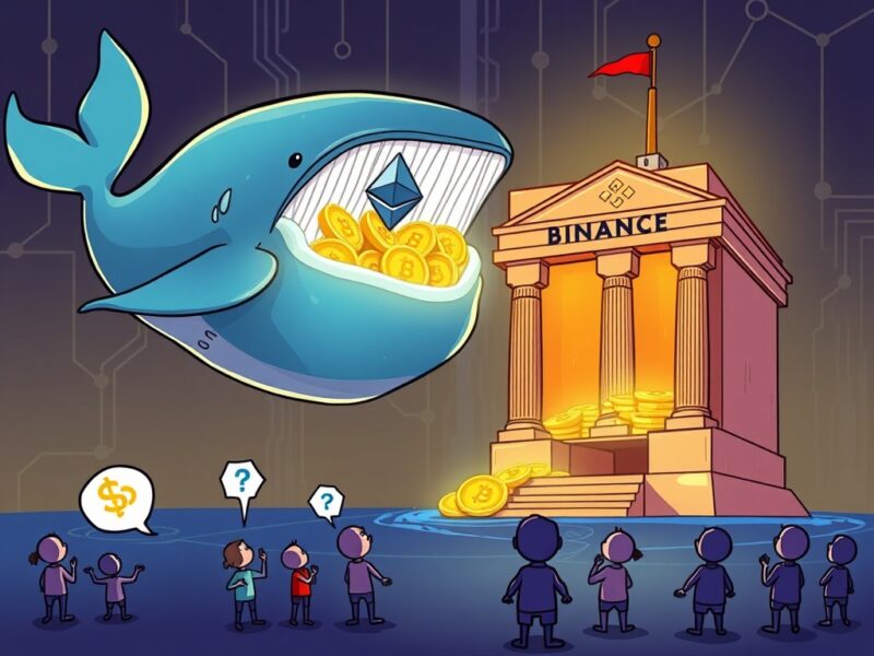 Unveiling the ETH Whale: $31 Million Binance Deposit Sparks Market Buzz