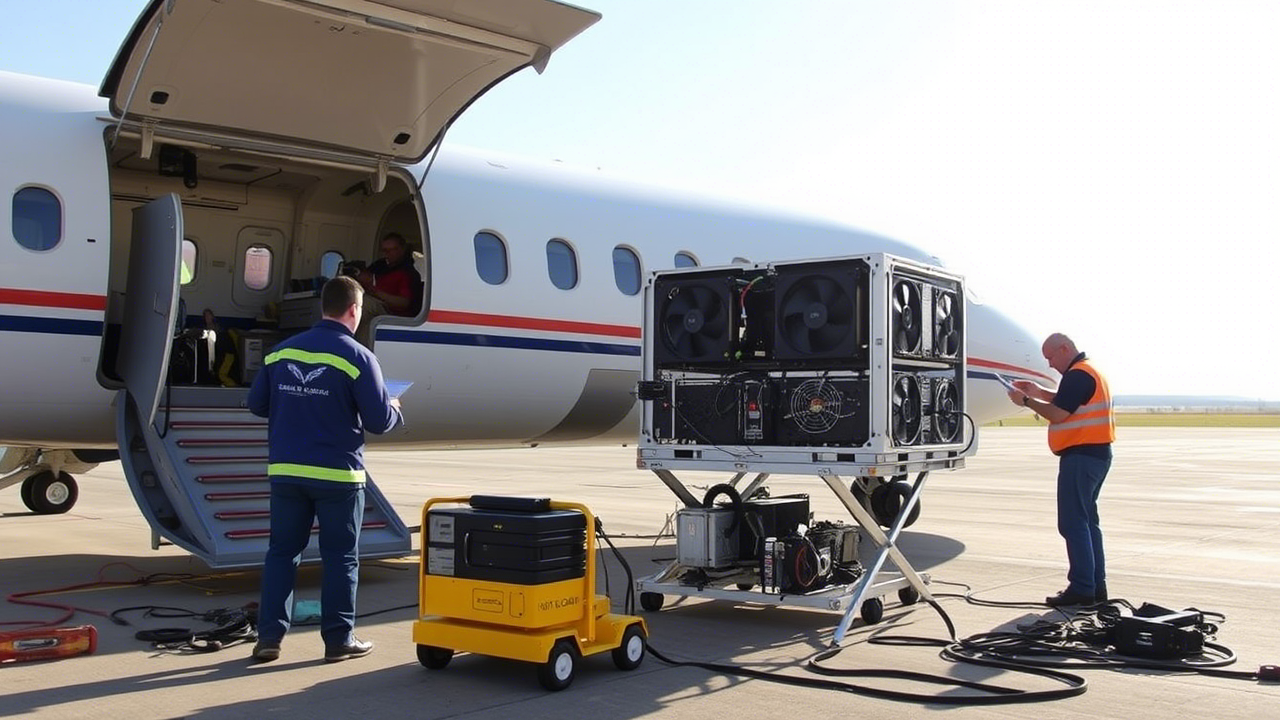 Volato Group Tests Bitcoin Mining in Aircraft, Starting with Ground Operations