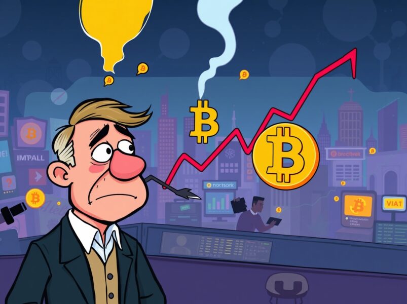 Urgent: Bitcoin Price Drop Below $112,000 Sparks Market Unease
