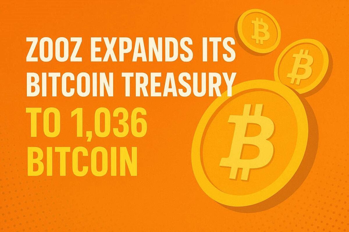 ZOOZ Purchases 94 Bitcoin, Expanding Bitcoin Treasury Holdings to 1,036 Bitcoin