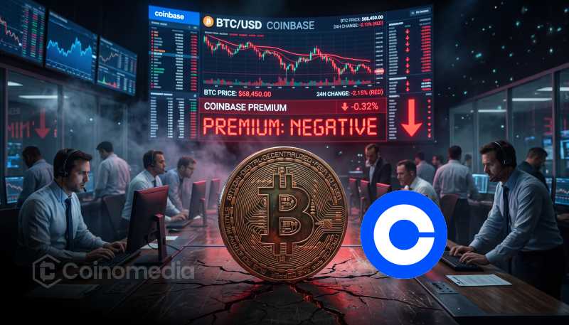 Bitcoin Coinbase Premium Turns Negative Again