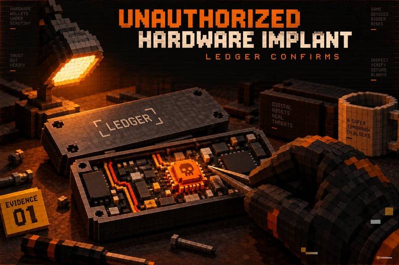 Ledger Confirms Unauthorized Hardware Implant in Customer Device