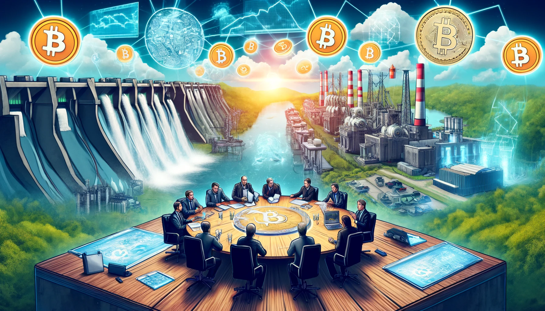 Парагвай намерен отказаться от майнинга биткоина и планирует продавать энергию майнерам