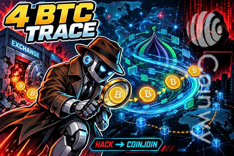 AMLBot Traces 4 BTC From Bitget Hack to Wasabi CoinJoin