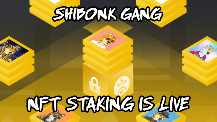 Shibonk NFT Staking LIVE!