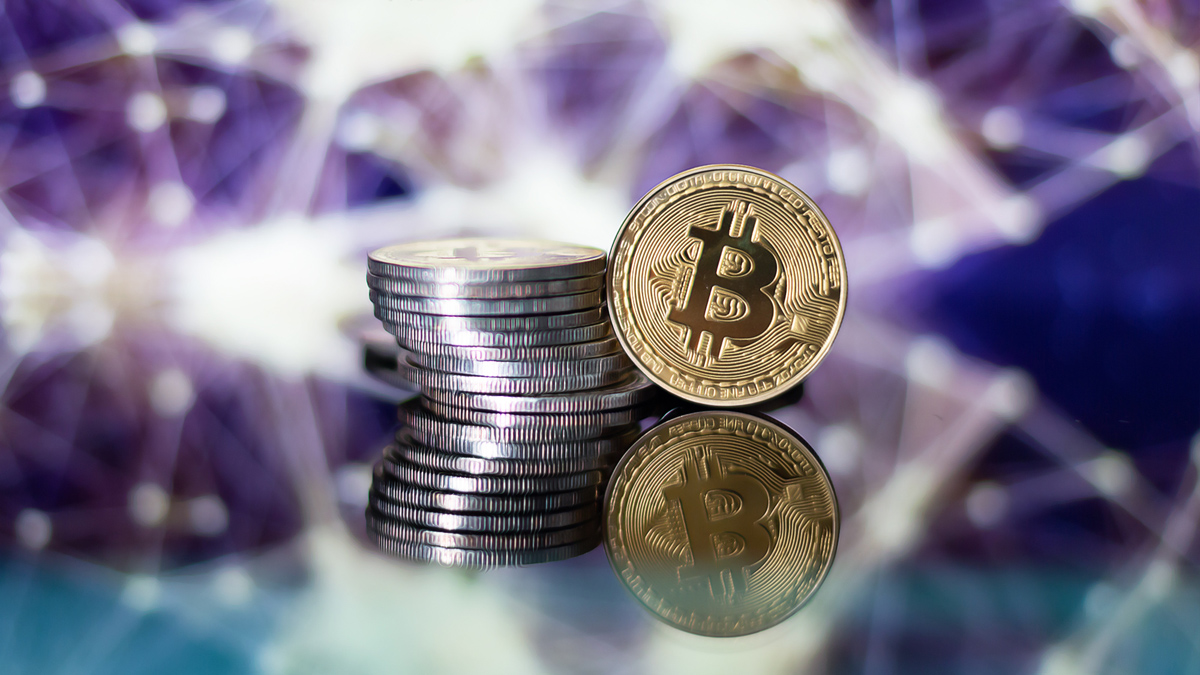 Bitcoin price chart showing market volatility