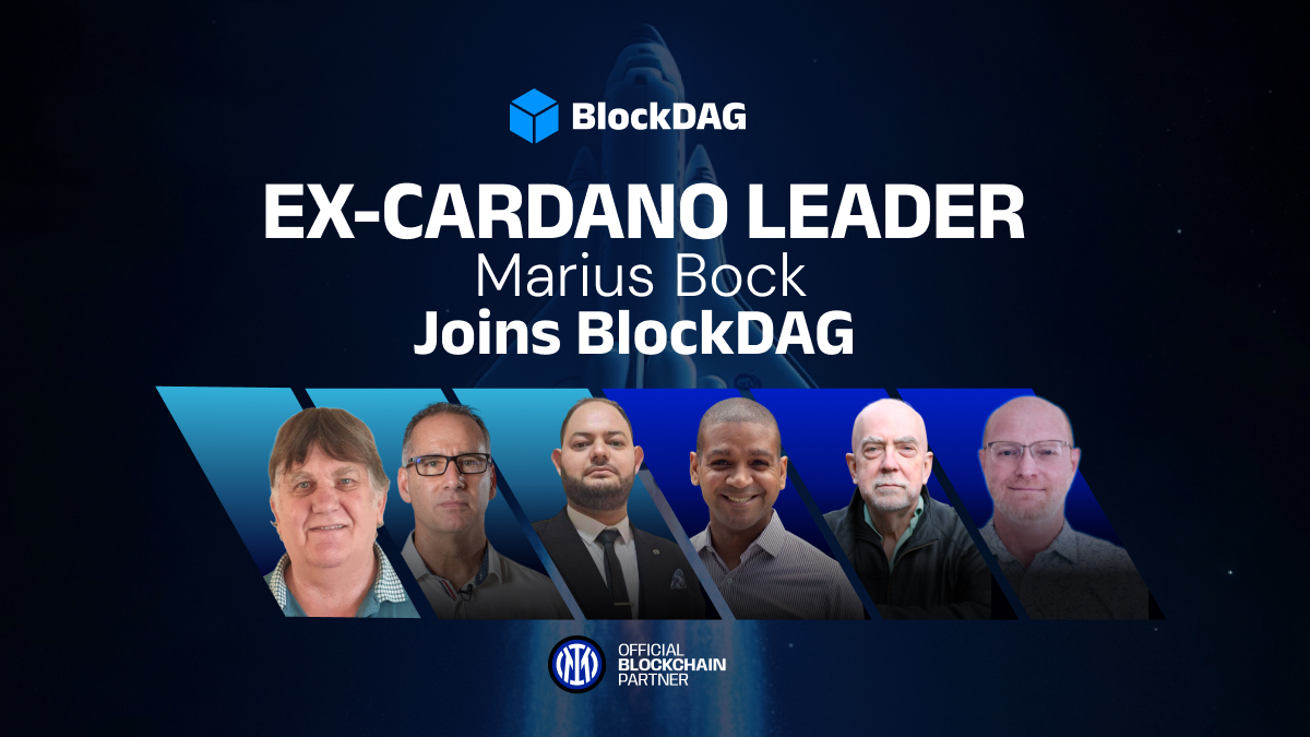 Marius Bock at BlockDAG: Bridging Innovations to Challenge Cardano’s Dominance