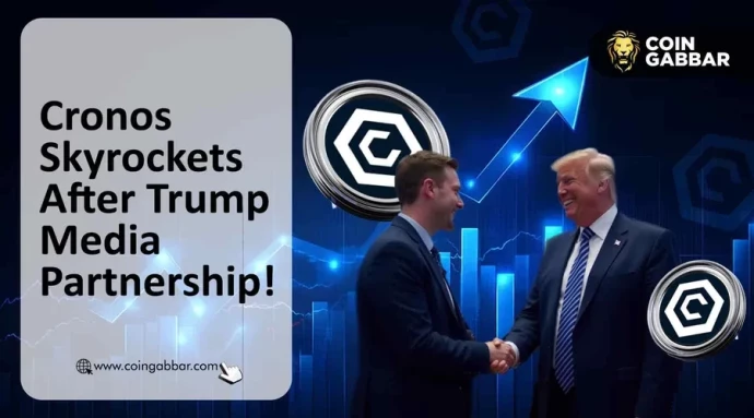 Cronos Crypto News: Token Soars 30% After Trump Media Partnership