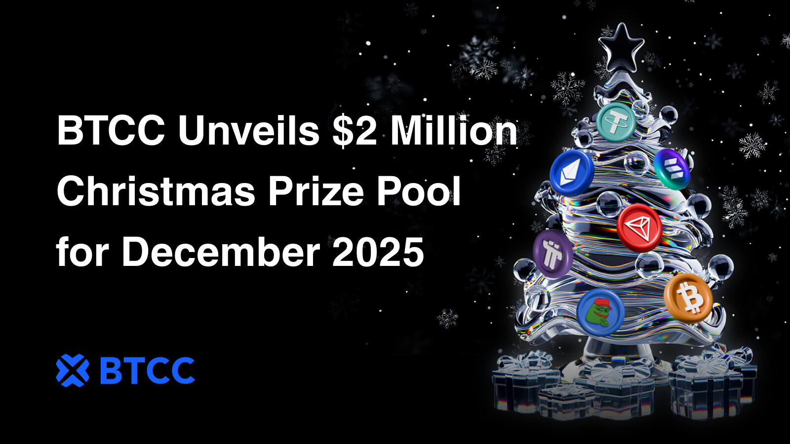 BTCC Exchange Unwraps $2 Million Holiday Prize Pool with Luxury Rewards in Christmas Celebration Month Campaign