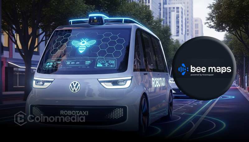 Volkswagen Picks Bee Maps on Solana for Robotaxi Project