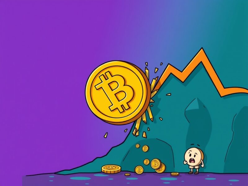 Urgent: Bitcoin Price Fall Below $109,000 Sparks Market Concern