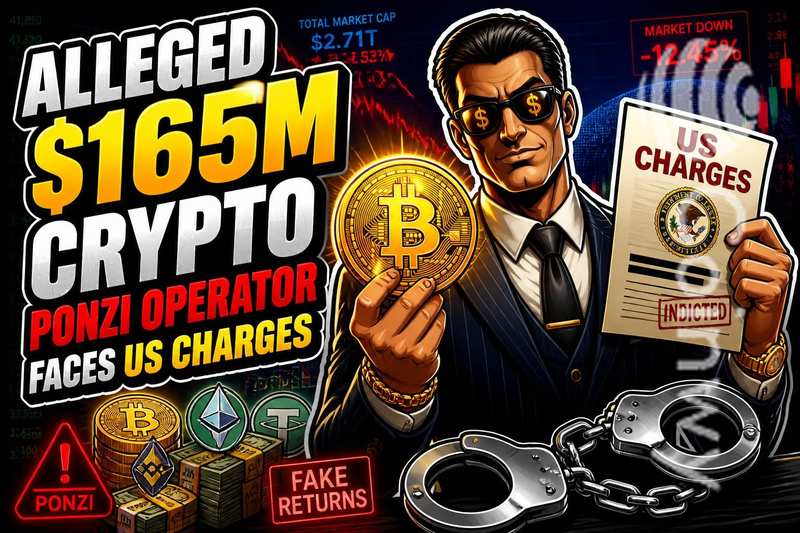 Alleged $165M Crypto Ponzi Operator Faces US Charges