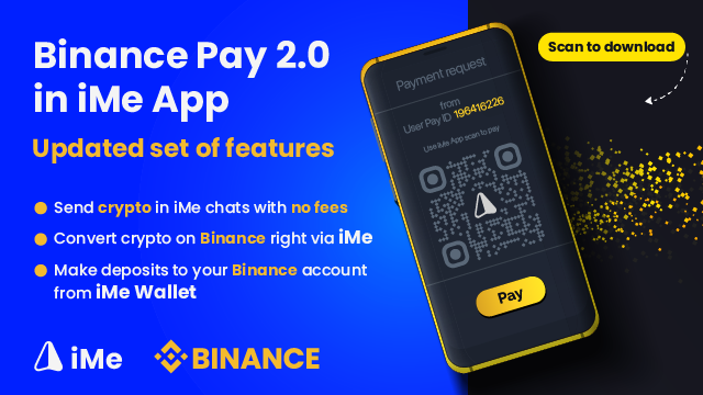 The Next Stage of Evolution in iMe’s Integration of Binance features!