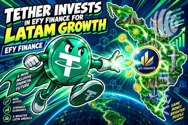 Tether Invests in EFY Finance for Latin American Stablecoin Growth