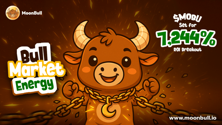 Die besten 100-fachen Kryptowährungen? MoonBull-Vorverkauf erreicht 590.000 US-Dollar, während HBARs dApps um 190 % steigen und Toncoin Tele...