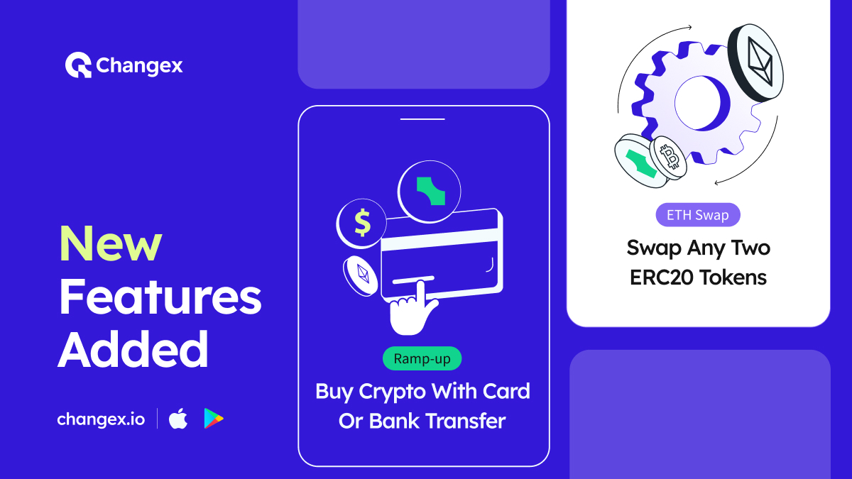 You can now buy crypto with fiat in Changex!