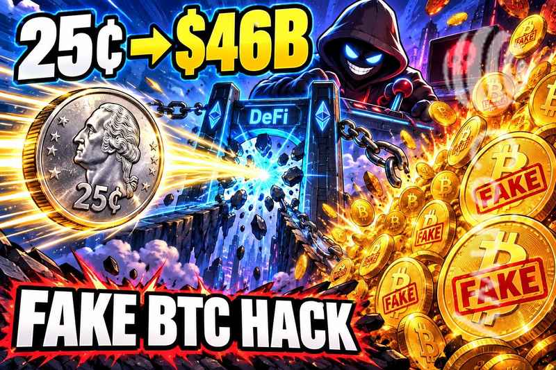 DeFi Bridge Hack: 25 Cents Into 46 Billion Fake BTC Tokens