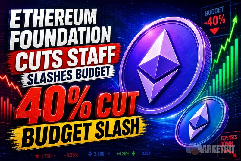 Ethereum Foundation Cuts Staff, Slashes Budget 40%: Report