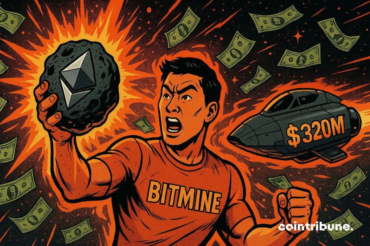 Crypto : Tom Lee adds $320 million of Ethereum despite the drop
