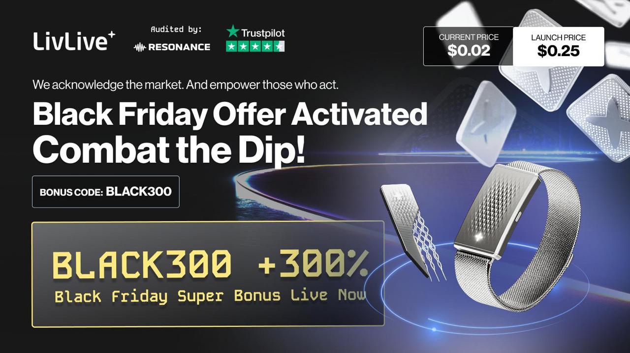 300% Bonus Tokens Trigger Investor Shift – LivLive Surges as the Top Crypto to Buy This Month Over TRON and Cardano