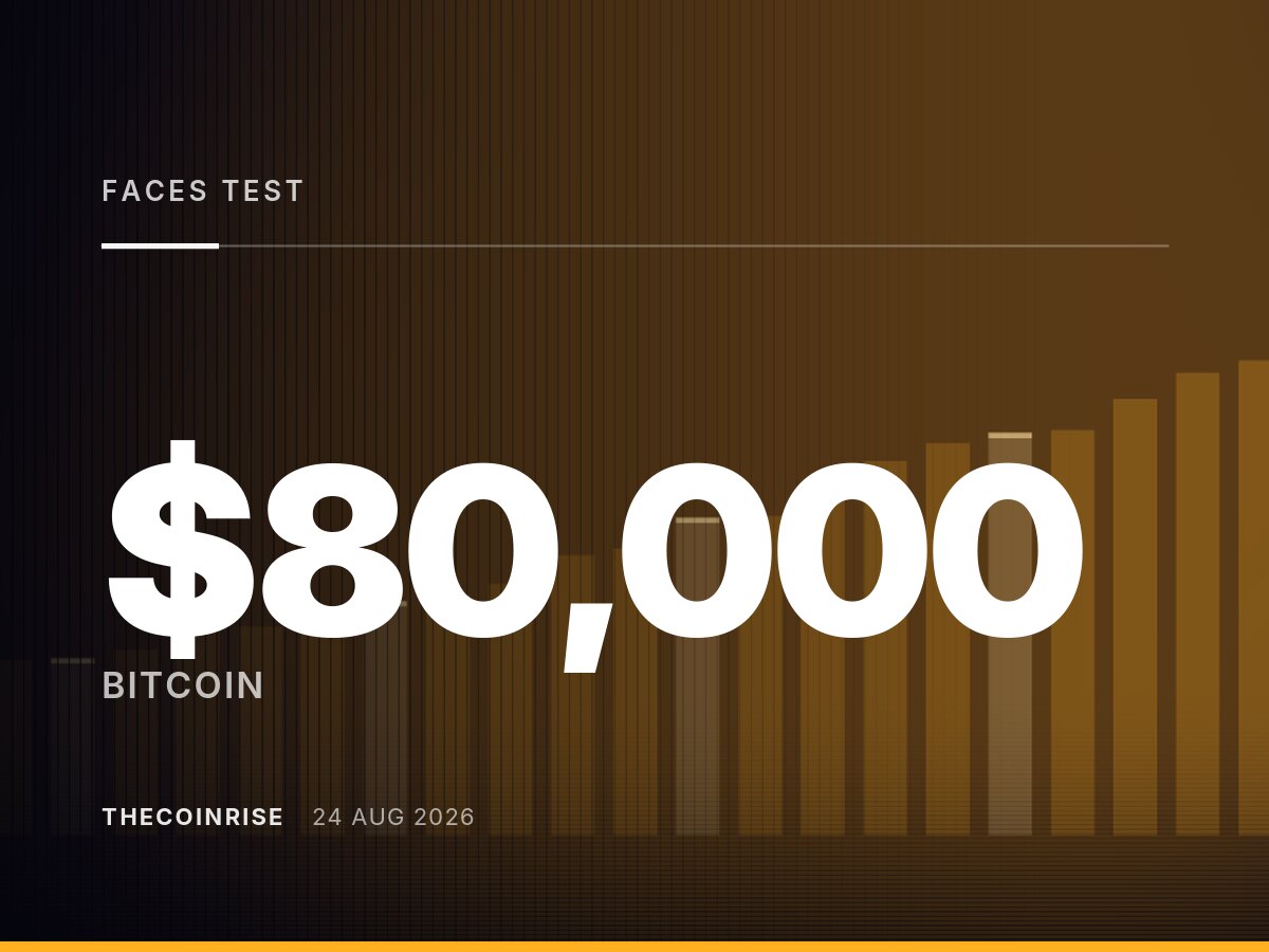 Bitcoin Faces $80,000 Test as Traders Watch Jackson Hole Meeting