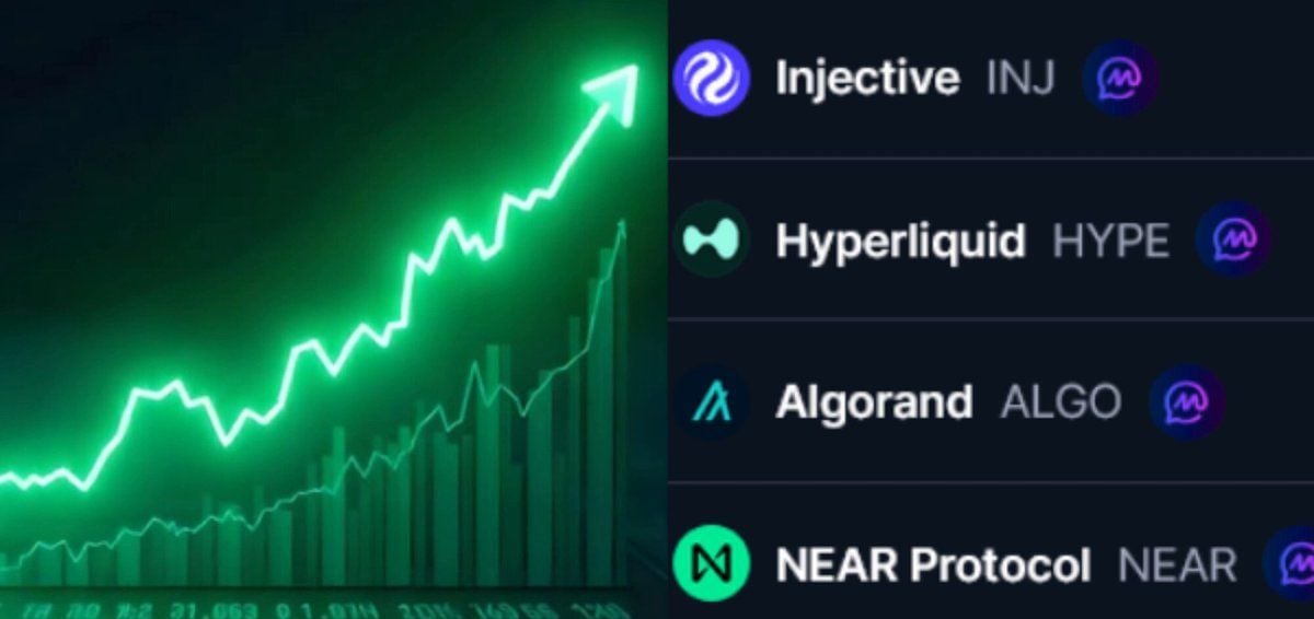 Four altcoins outrun a sluggish market today