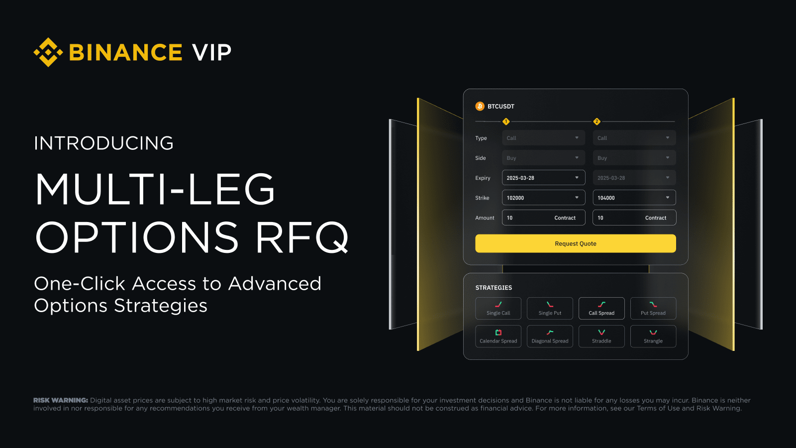 Binance Launches Multi-Leg Functionality for Options RFQ Trading