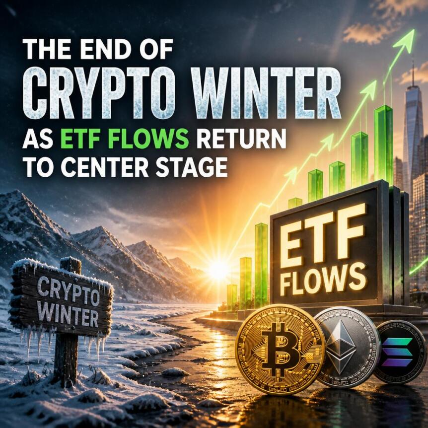 The End of Crypto Winter as ETF Flows Return to Center Stage