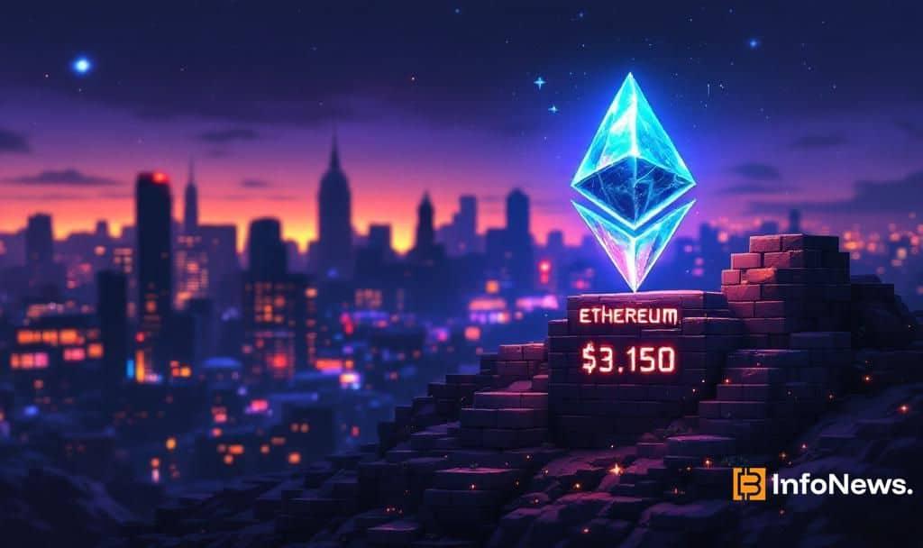 Ethereum Holds $3,150 Critical Support Amid Market Activity