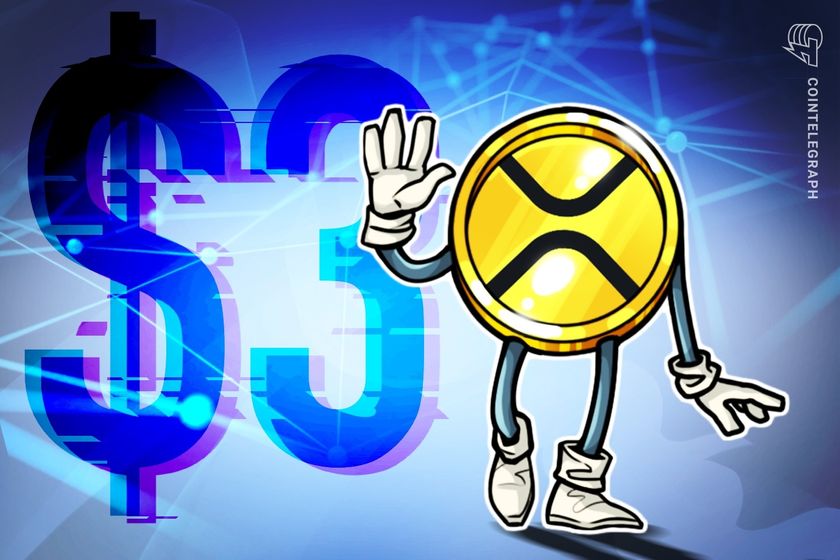 XRP rally to $3 holds, overtaking Bitcoin searches on Google Trends