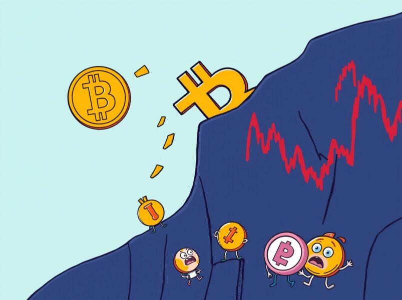 Bitcoin Price Fall: Dramatic Drop Below $110,000 Sparks Market Jitters