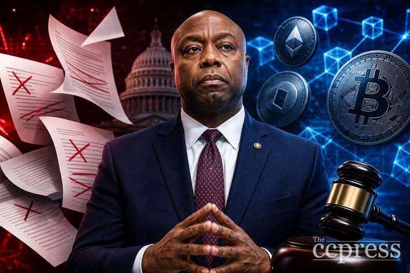 Sen. Tim Scott Expected to Oppose 12+ Crypto Bill Amendments Over Drafting Concerns