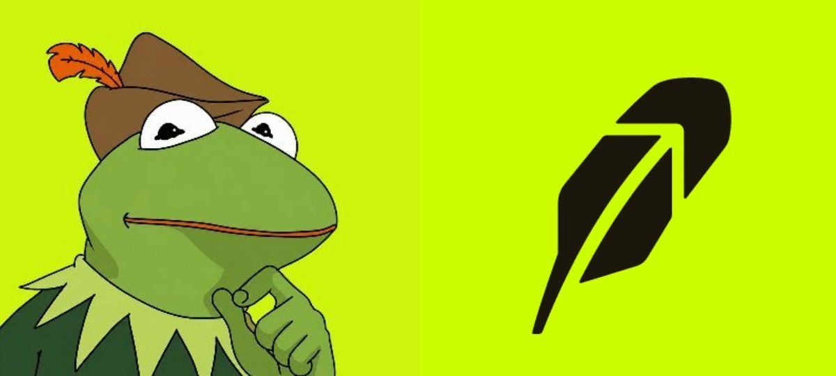 Robin The Frog Becomes a Standout on Robinhood Chain