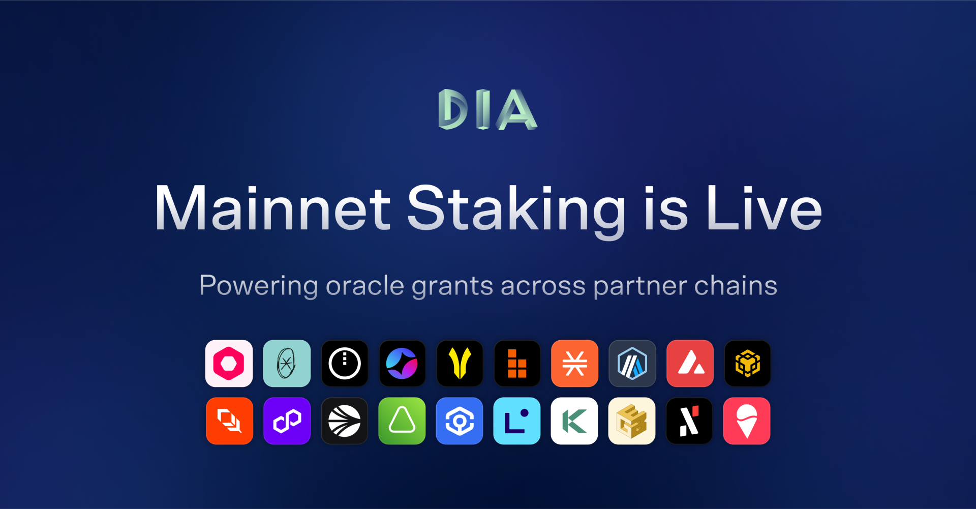 DIA Rolls Out Cost-Free Oracles via Staking and Grants on 15+ Chains (24 Jun)