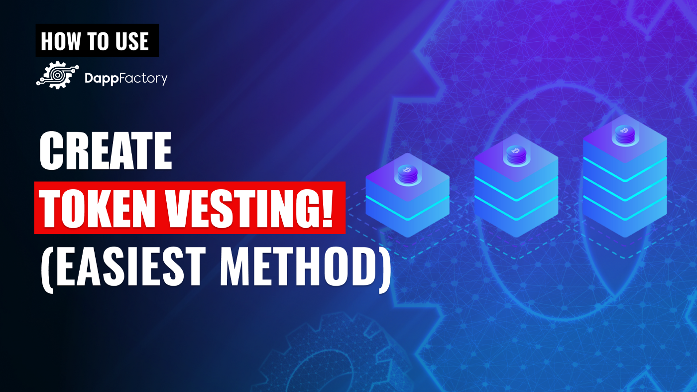 Create Token Vesting! (Easiest Method)