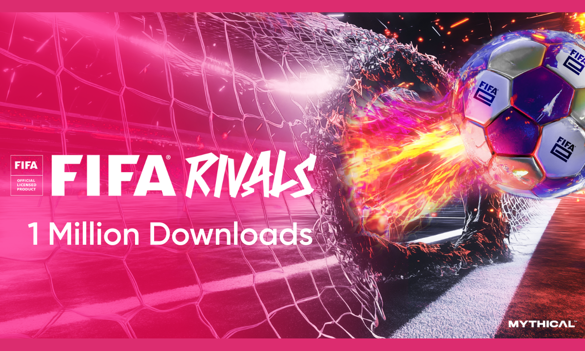 Mythical Games Hits One Million Downloads With FIFA Rivals and Vows More Milestones to Come