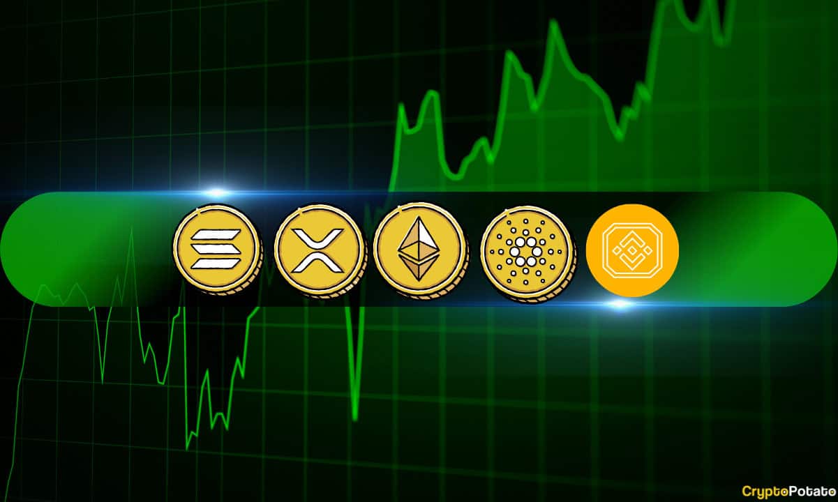 Crypto Price Analysis April-11: ETH, XRP, ADA, SOL, and BNB