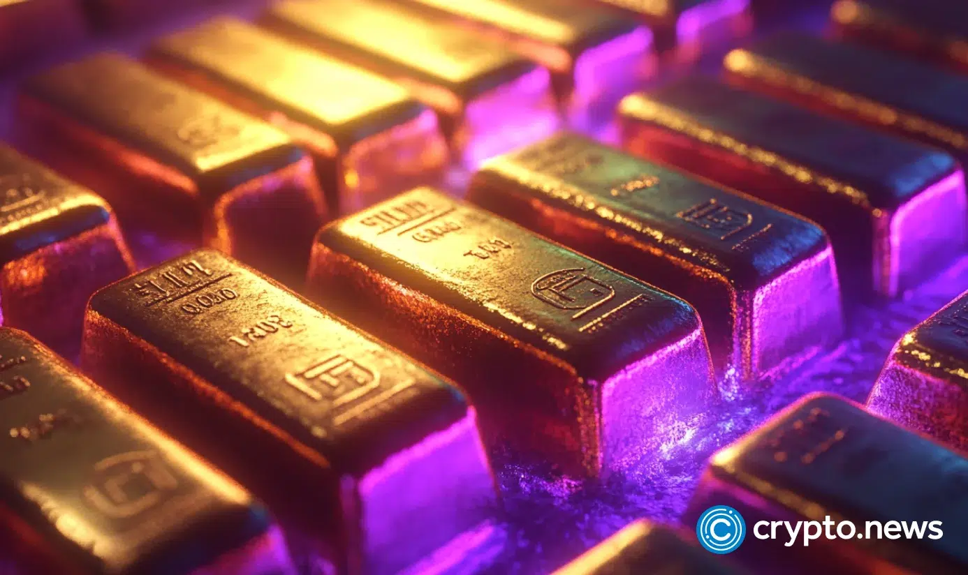 Tether’s XAUT mint pushes tokenized gold supply up 20% in a day
