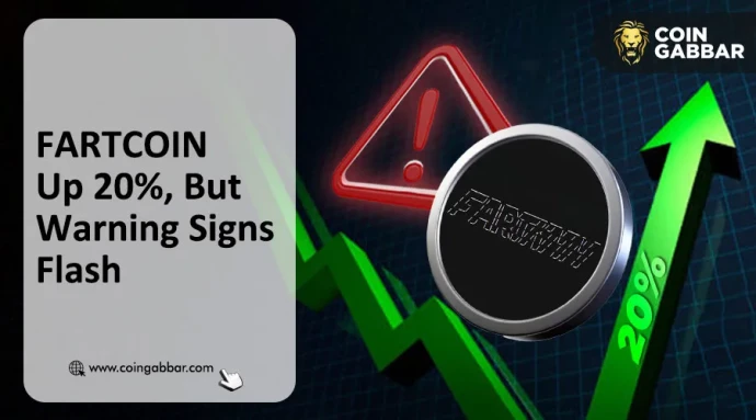 Why Did Fartcoin Pump Overnight, But Flashing Red Signals Now