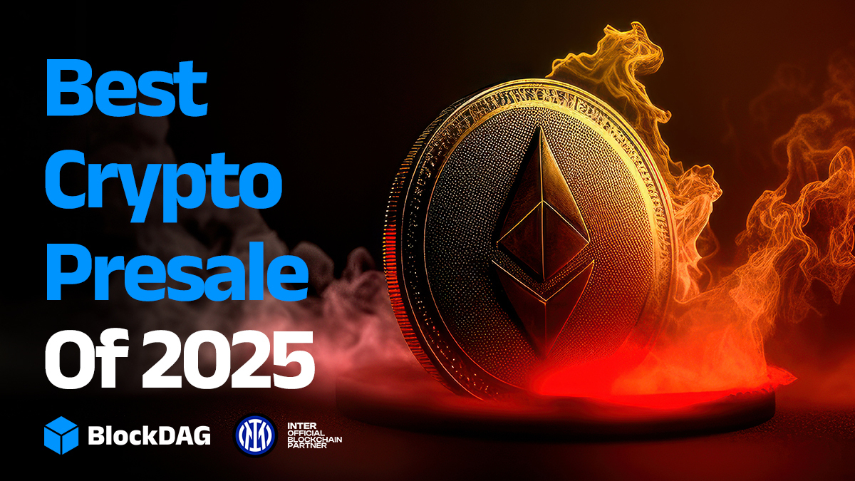 Image of various crypto logos including BlockDAG, Web3 ai, Unstaked, and Cold Wallet