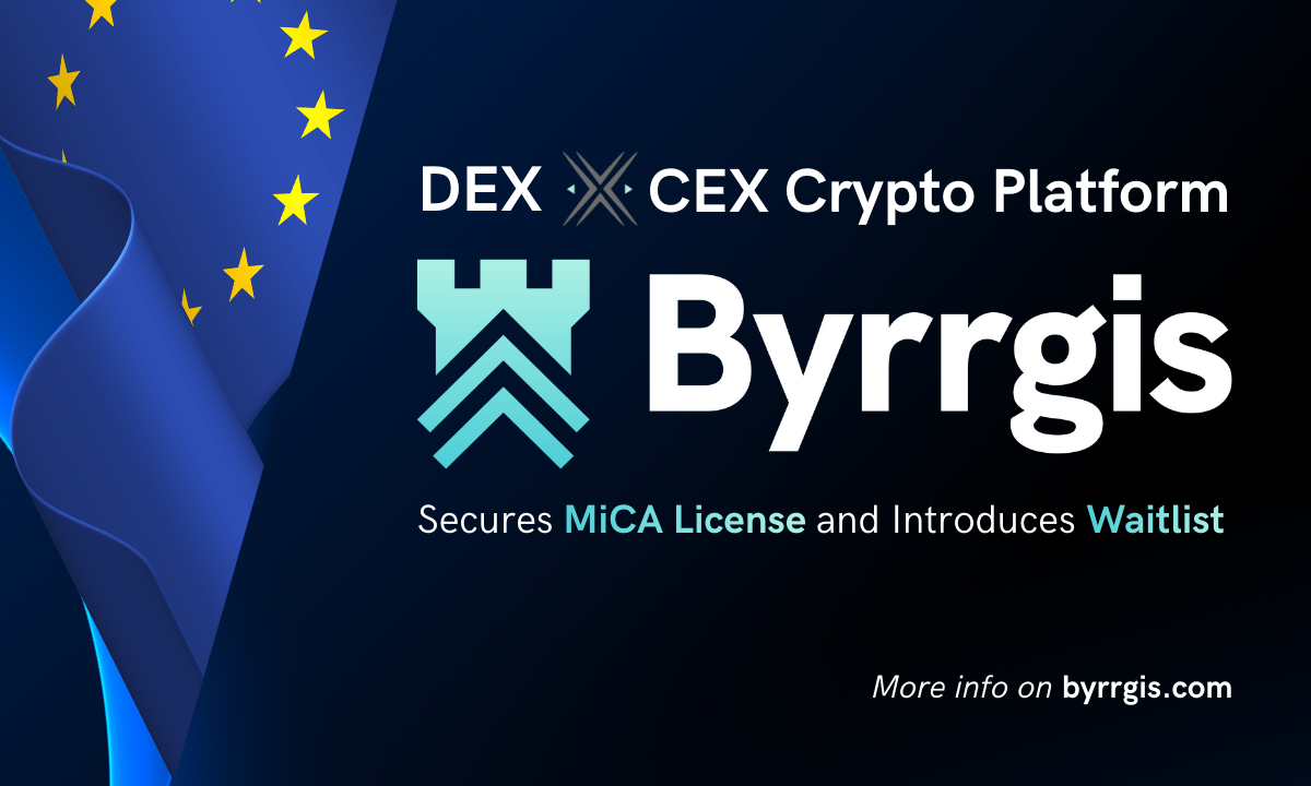 Hybrid Crypto Platform Byrrgis Secures MiCA License and Introduces Waitlist Ahead of Platform Launch (15 Dec)