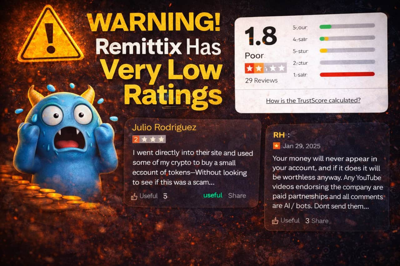 User Review Platforms Show Rising Negative Sentiment Toward Remittix Project