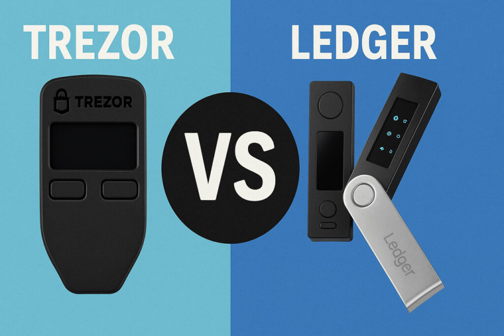 Trezor vs Ledger: Best Crypto Hardware Wallets Compared in 2025